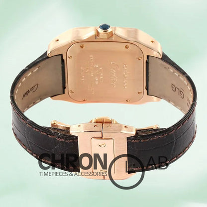 Santos 39mm Men’s W20108Y1 Rose Gold