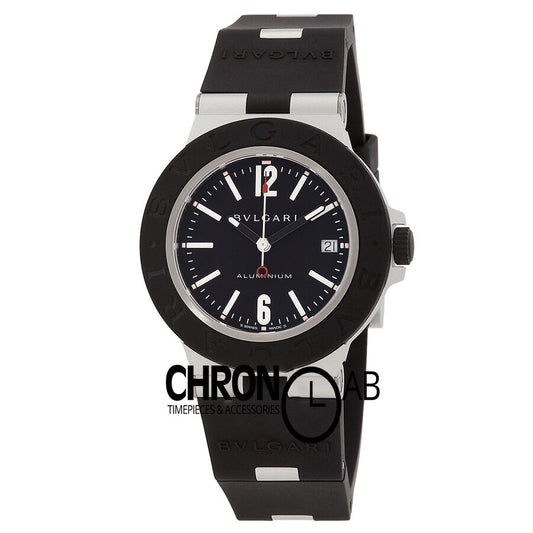 Aluminum 40mm Automatic Black Dial Men's Watch Item No. 103445