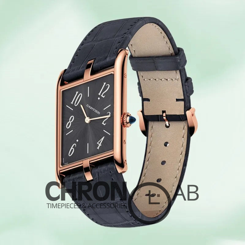 Tank Asymetrique Men’s 26mm WGTA0043 Black Dial