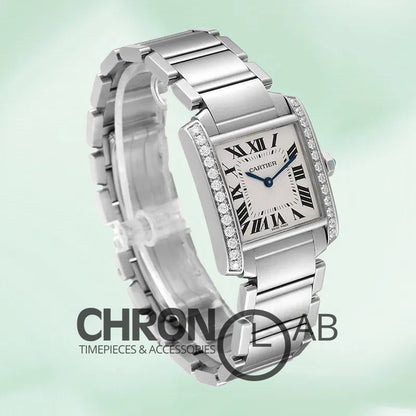 Tank Francaise Ladies W4TA0009 Bracelet White Dial