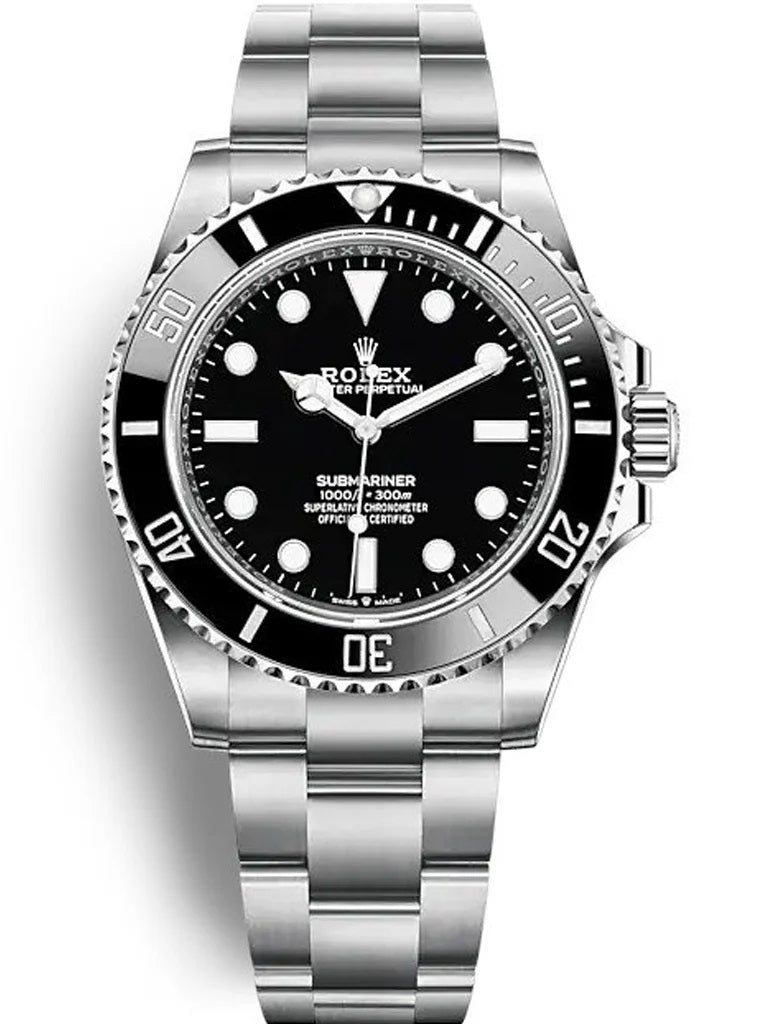 Submariner 114060 ‘No Date’ Black Ceramic