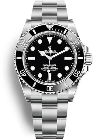 Submariner 114060 ‘No Date’ Black Ceramic