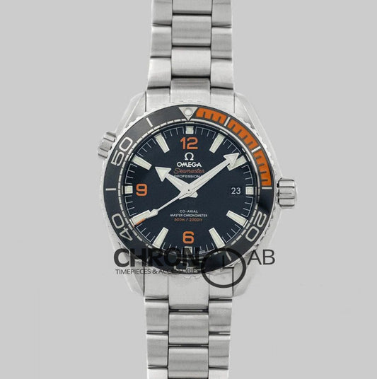 Seamaster 2016 Planet Ocean 600m Co-Axial Master Chronometer 43.5mm Black Dial