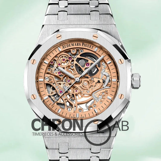 Royal Oak 41mm Double Balance Wheel Openworked 2024 15407ST.OO.1220ST.02