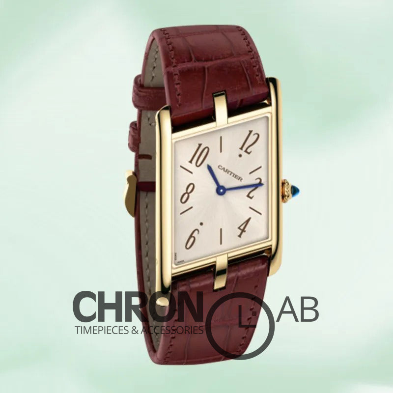 Tank Asymetrique 26mm WGTA0044 Men’s Gold White Dial