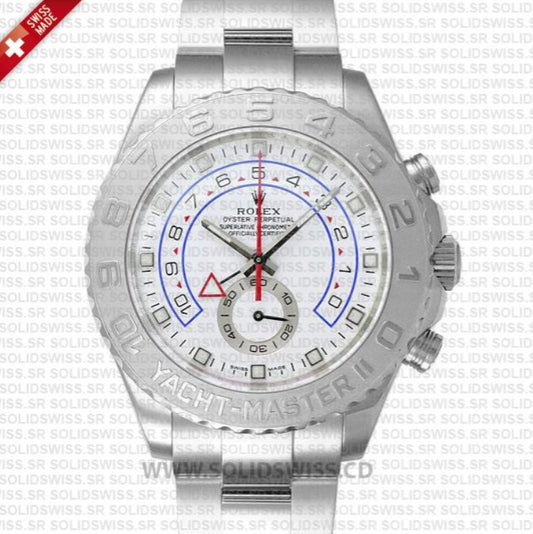 Yacht-Master II 116689 in White Gold