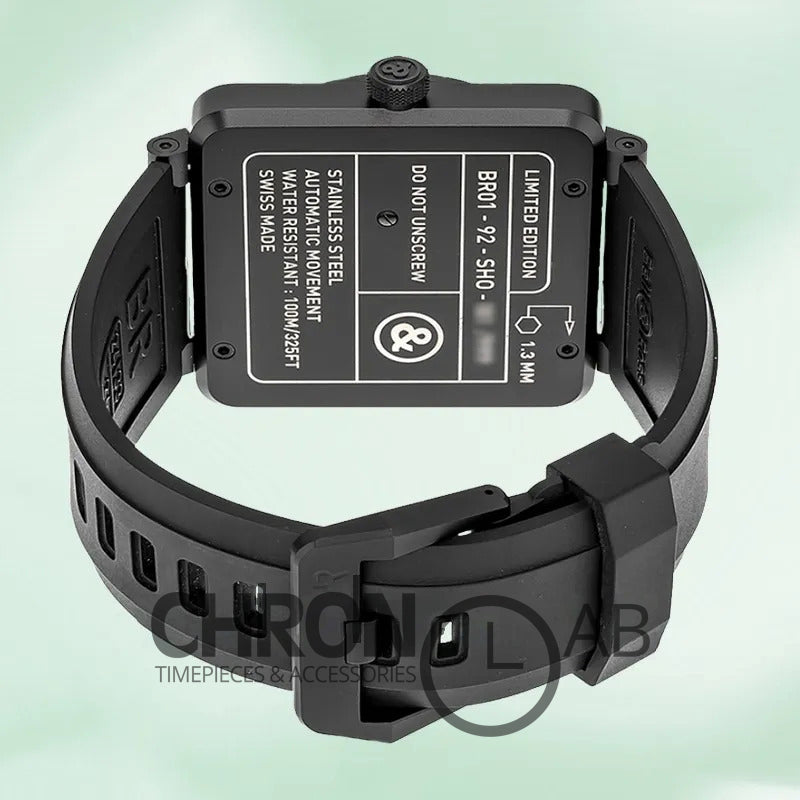 Instruments Men’s BR01-92 42mm Black Dial Automatic