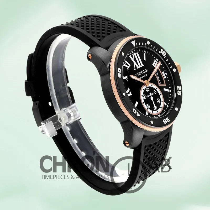 Calibre 42mm Men’s W2CA0004 Black Dial Black