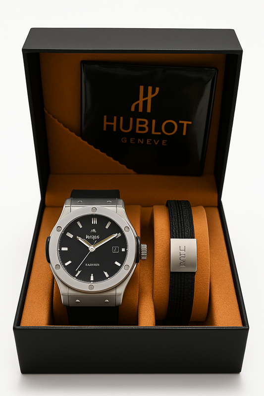 Hublot Big Bang SS Black Dial Dial 44mm  1+1 ΔΩΡΟ