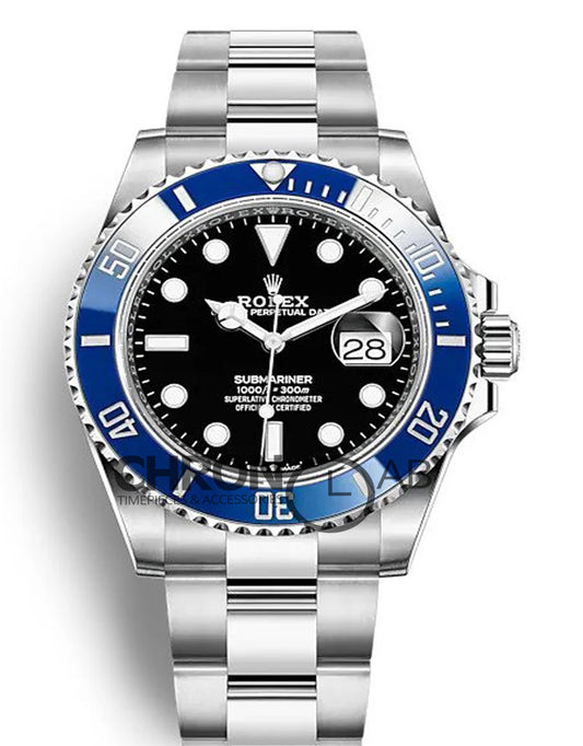 Submariner 126619LB ‘Smurf’ Blue Ceramic in Black Dial