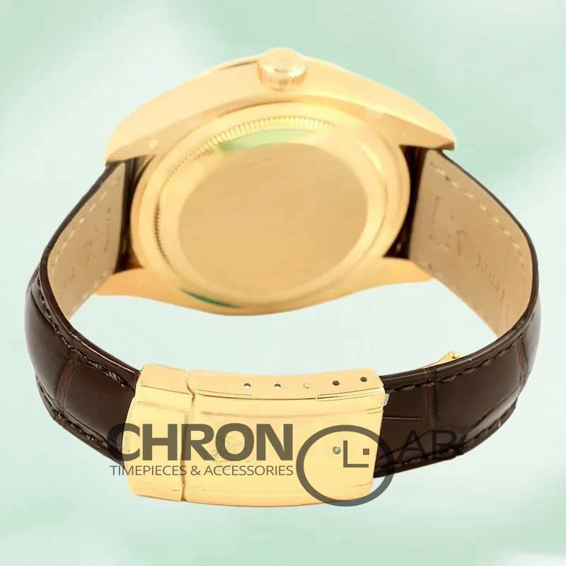 Sky-Dweller 326138 Men’s 42mm Leather Strap Clone