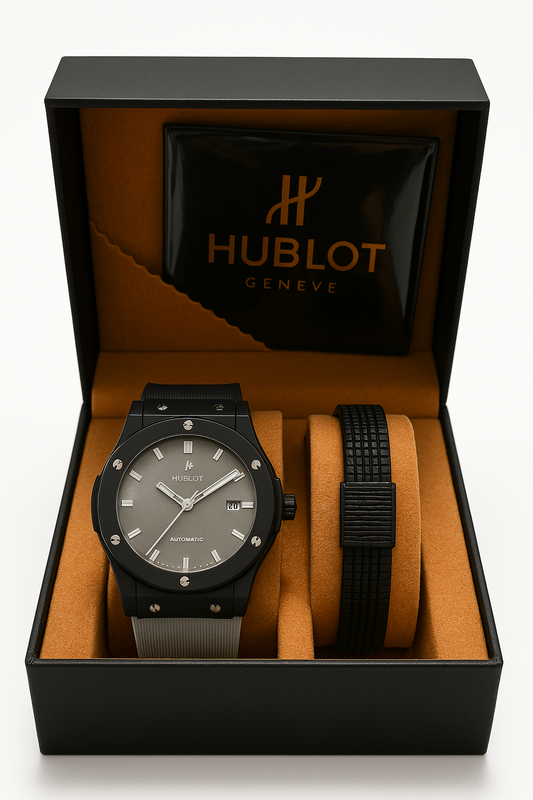 Hublot Big Bang Gray Strap Gray Dial 44mm  1+1 ΔΩΡΟ