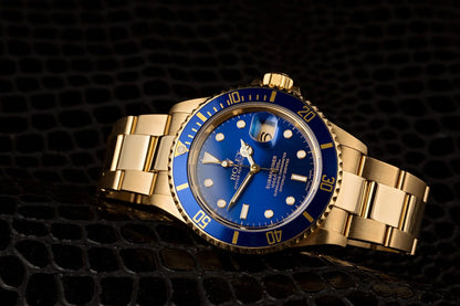 Submariner 126613LB Blue Ceramic in Yellow Gold