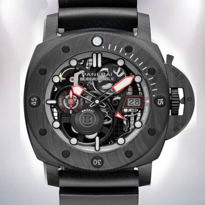 Submersible Brabus Black Ops Edition Rubber Strap 47mm