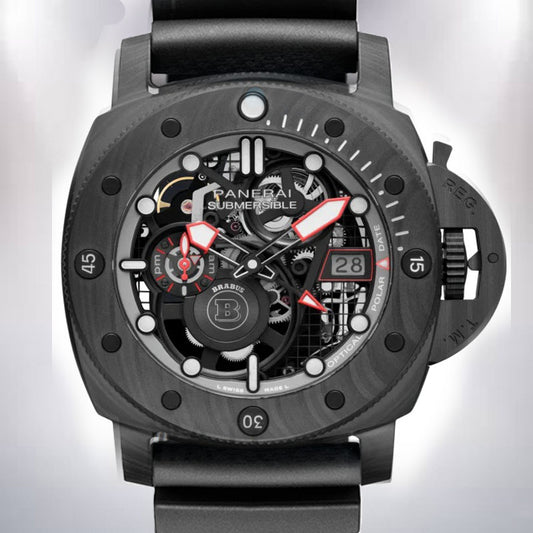 Submersible Brabus Black Ops Edition Rubber Strap 47mm