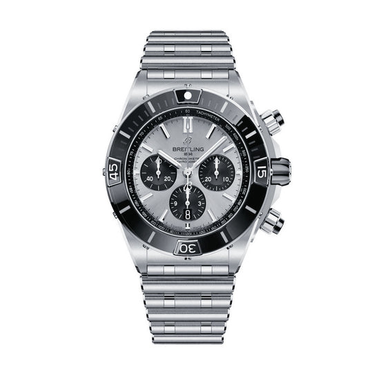Chronomat B01 42mm Silver Dial Automatic Chronograph Gents Watch AB0134101C1A1