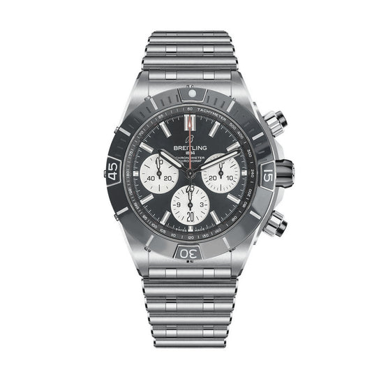 Chronomat B01 42mm Black Dial Automatic Chronograph Gents Watch AB0134101C1A1