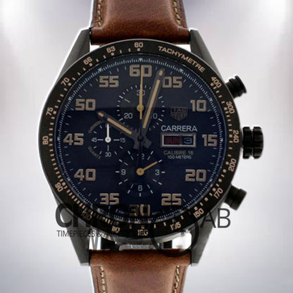 Carrera CV2A84.FC6394 Men's 43mm Black