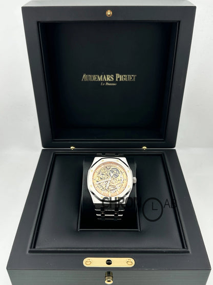 Royal Oak 41mm Double Balance Wheel Openworked 2024 15407ST.OO.1220ST.02