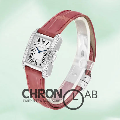Tank Anglaise Ladies WT100015 30mm Silver Silver Dial