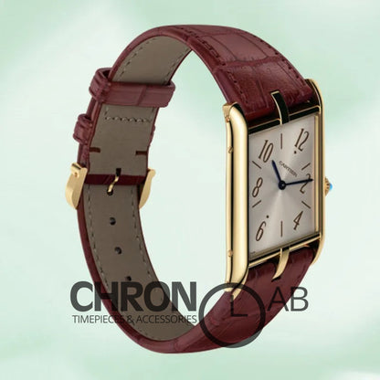 Tank Asymetrique 26mm WGTA0044 Men’s Gold White Dial