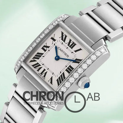 Tank Francaise Ladies W4TA0009 Bracelet White Dial