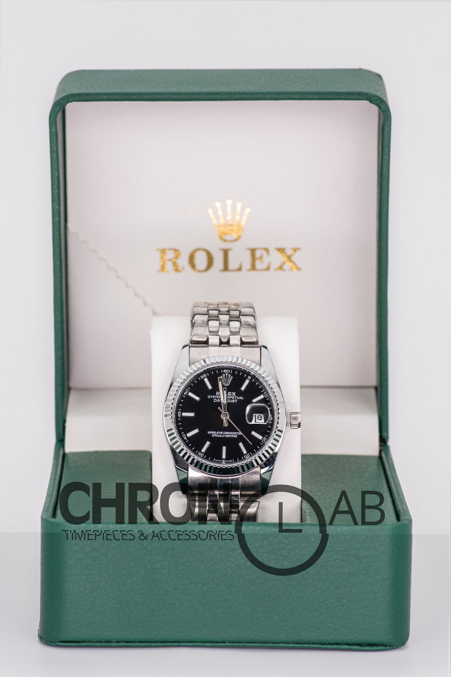 Datejust SS Black Dial 36mm With Box