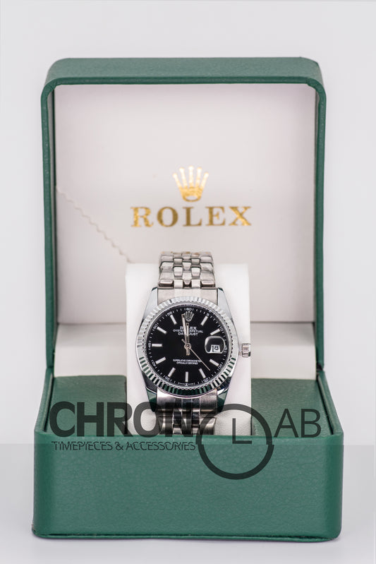 Datejust SS Black Dial 36mm With Box
