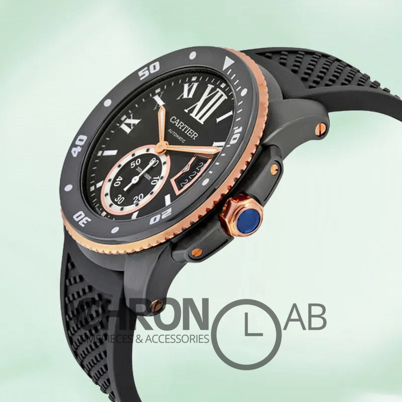 Calibre 42mm Men’s W2CA0004 Black Dial Black