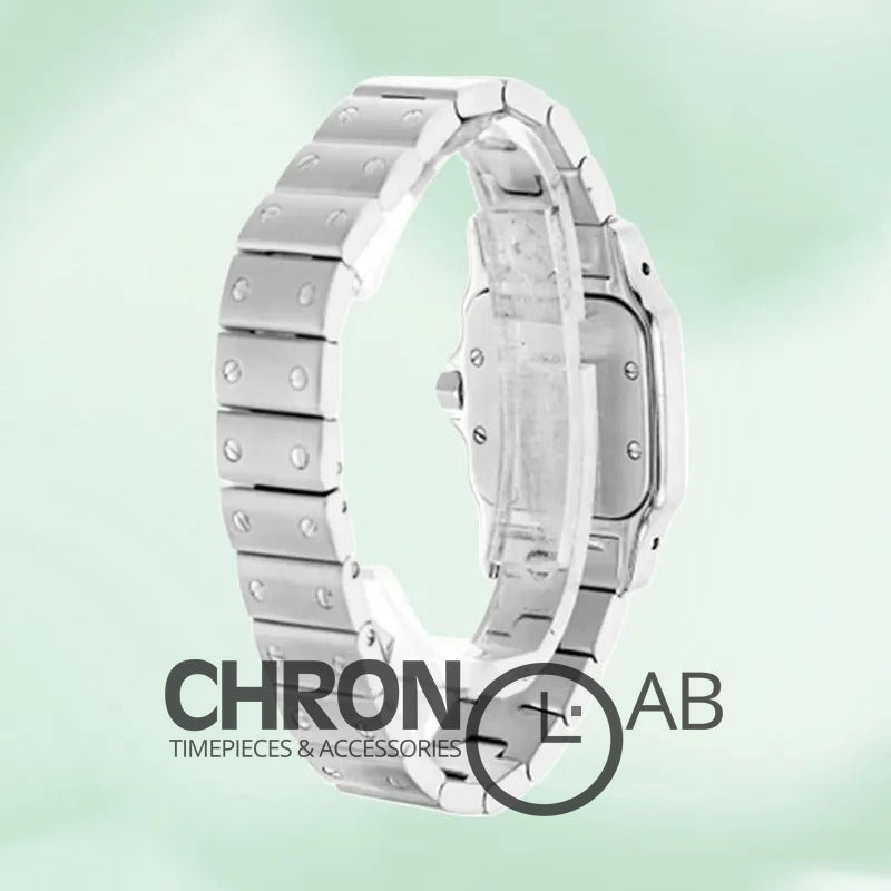 Santos Ladies 28mm W20056D6 Quartz Silver