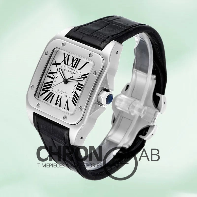 Santos W20073X8 38mm Men’s Silver