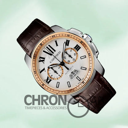 Calibre Men’s 42mm W7100043 Quartz Silver-tone