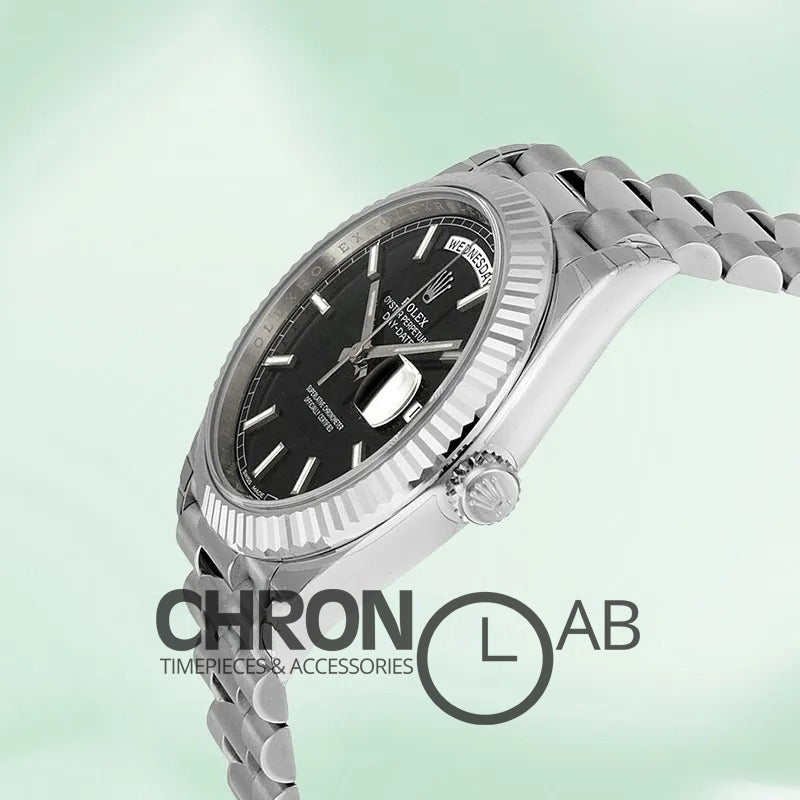 Day-Date 40mm Men’s M228239-0004 Silver Clone