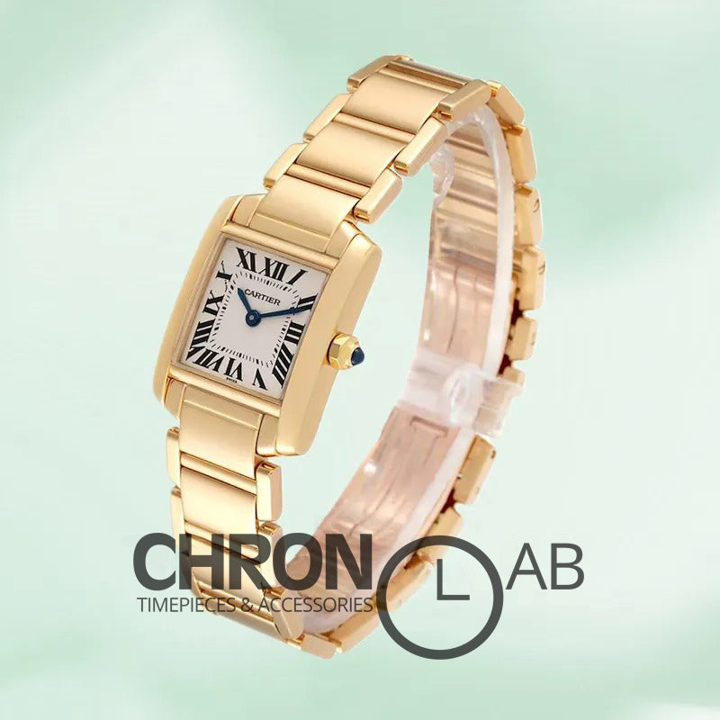 Tank Francaise 26mm Ladies W50002N2 Quartz Bracelet