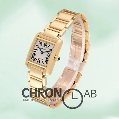 Tank Francaise 26mm Ladies W50002N2 Quartz Bracelet