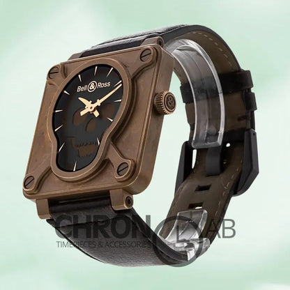Instruments 46mm Men’s BR01-92 Sliver Dial Automatic