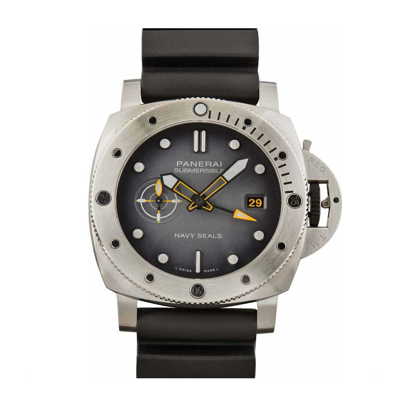 Submersible 47mm GMT Navy Seals Stainless Steel