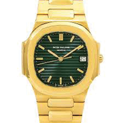 Nautilus 3800J Yellow Gold 40mm Green Dial