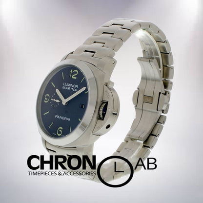 Marina 1950 Men's 44mm PAM00328 Automatic Silver