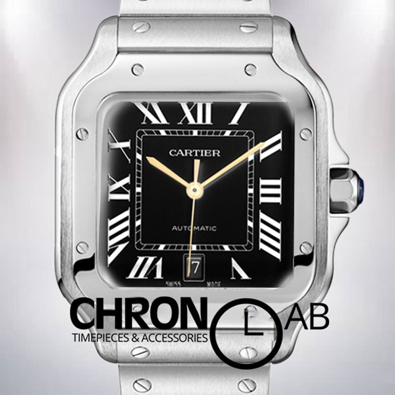 Santos WSSA0037 39mm Men's Black Dial
