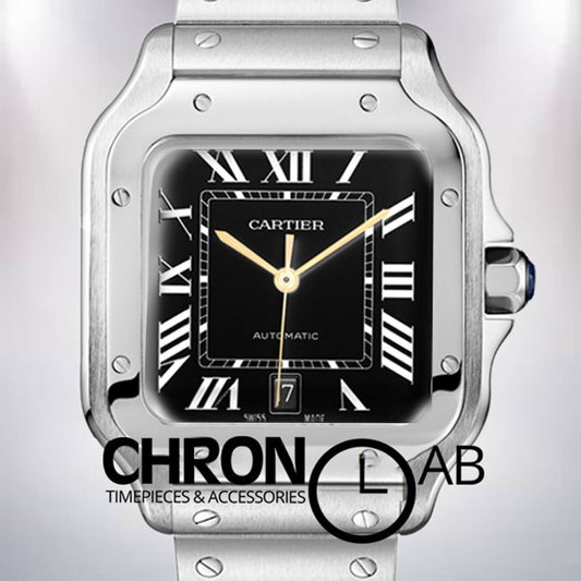 Santos WSSA0037 39mm Men's Black Dial