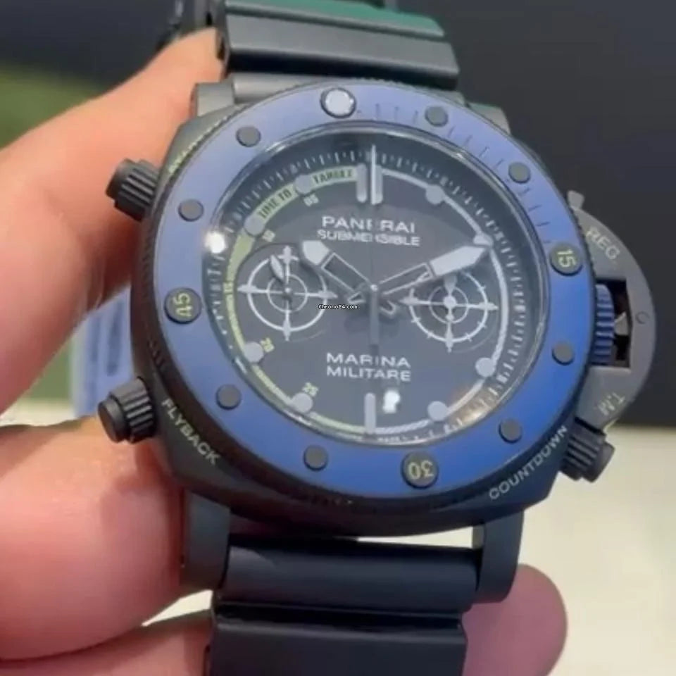Submersible 47mm Forze Speciali Titanium DLC Black Dial 47mm PAM01239