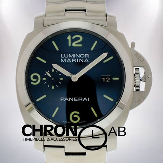 Marina 1950 Men's 44mm PAM00328 Automatic Silver