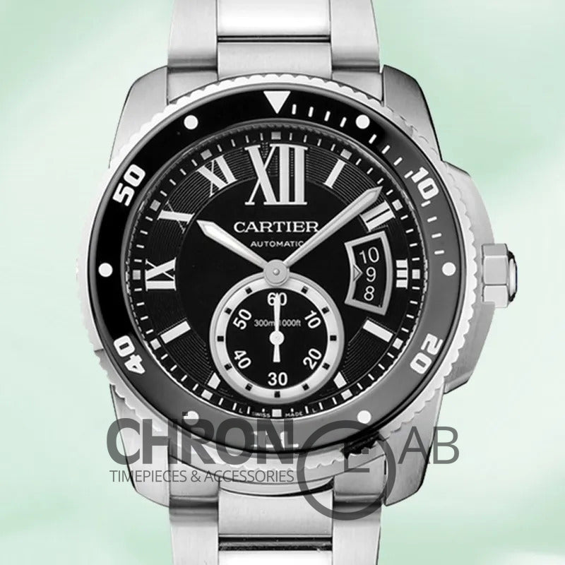 Calibre W7100057 42mm Men’s Silver-tone