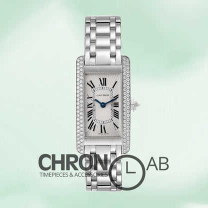 Tank Americaine 27mm W26032L1 Unisex Silver