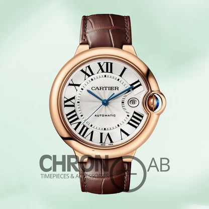Ballon Bleu Men’s 42mm WGBB0030 Automatic White Dial