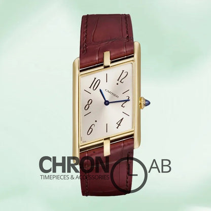 Tank Asymetrique 26mm WGTA0044 Men’s Gold White Dial