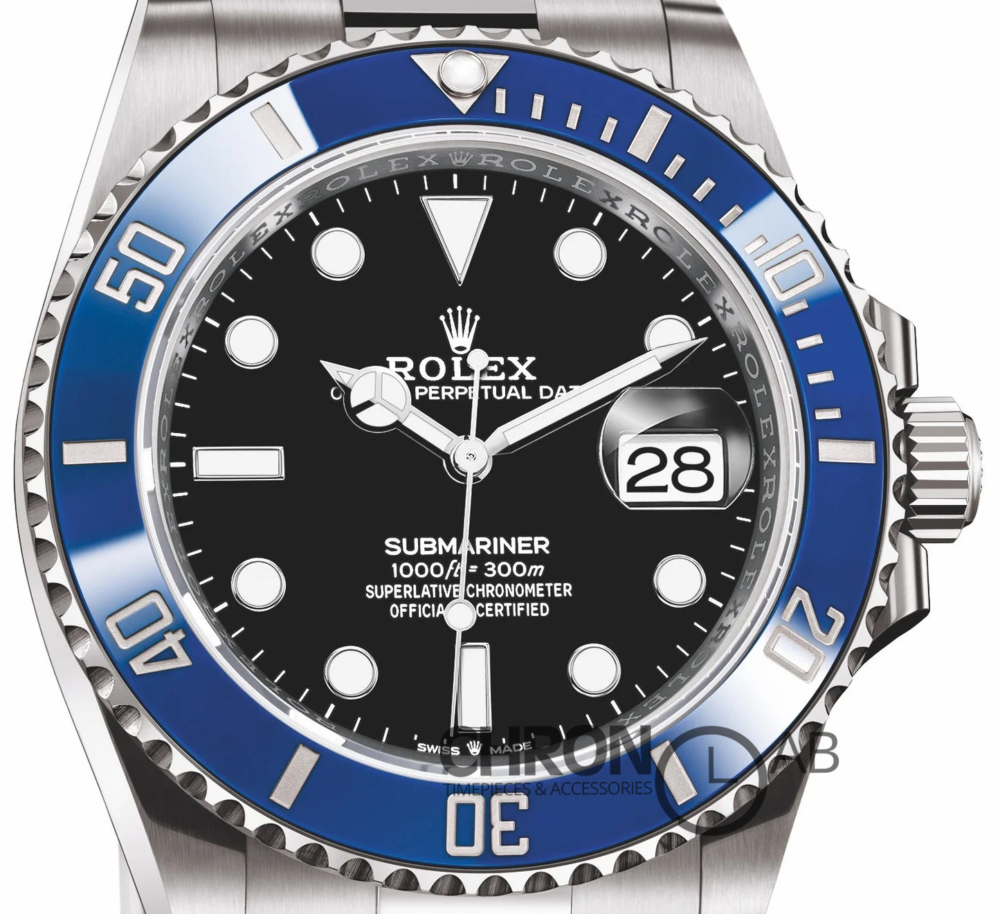 Submariner 126619LB ‘Smurf’ Blue Ceramic in Black Dial