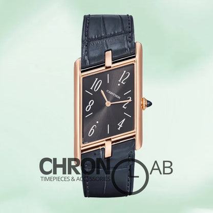 Tank Asymetrique Men’s 26mm WGTA0043 Black Dial