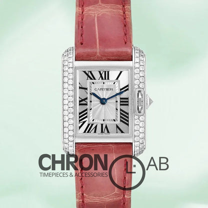 Tank Anglaise Ladies WT100015 30mm Silver Silver Dial